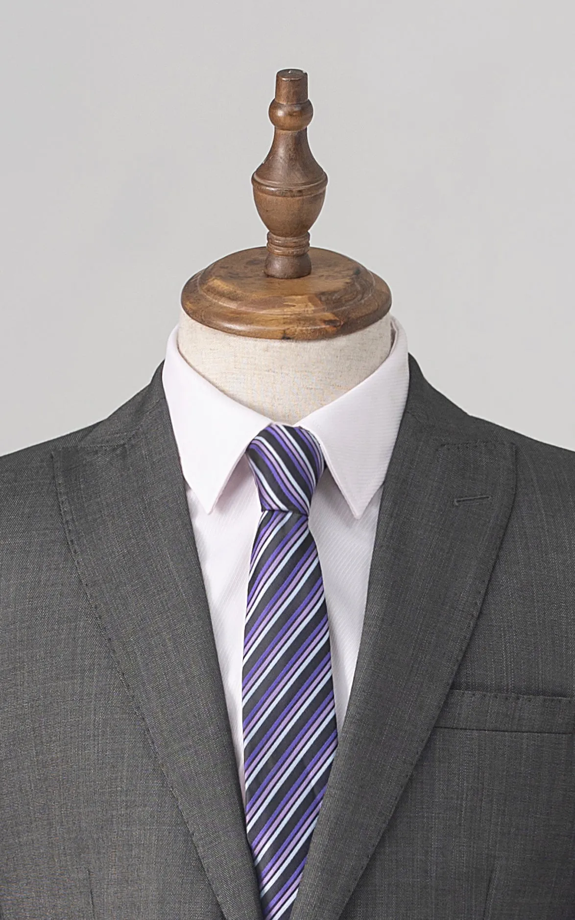 2 PIECE SUIT CHARCOAL GREY