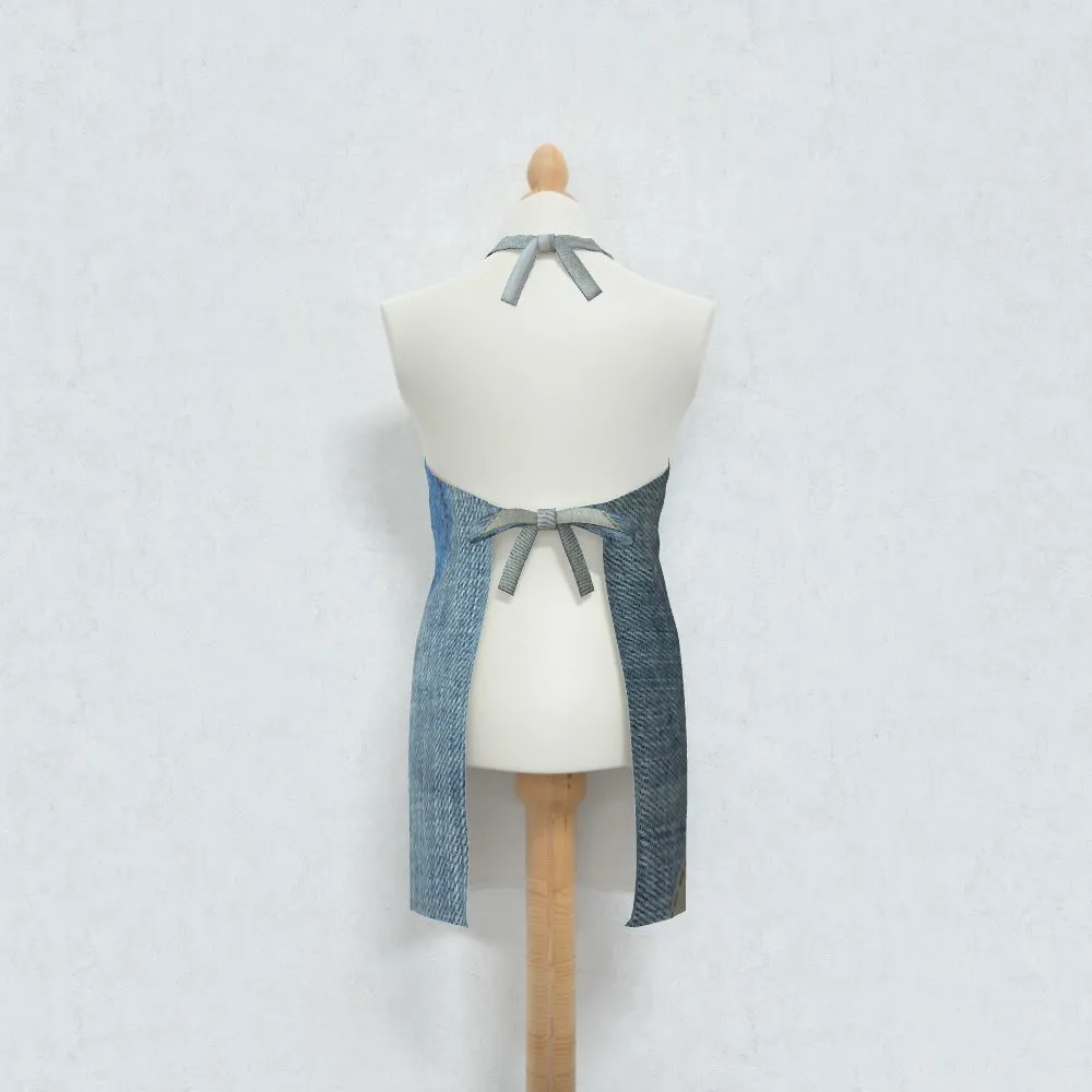 Apron - Denim Heart