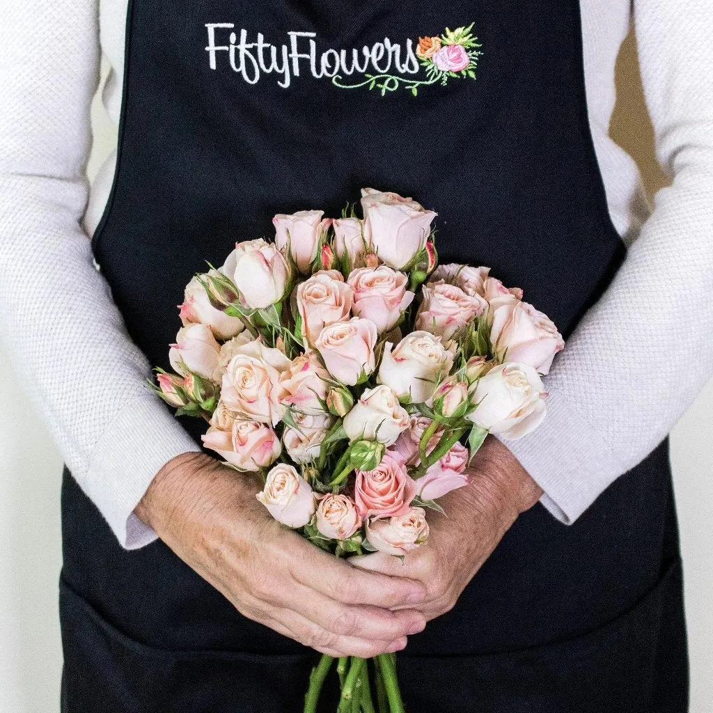 Bali Peach Spray Roses