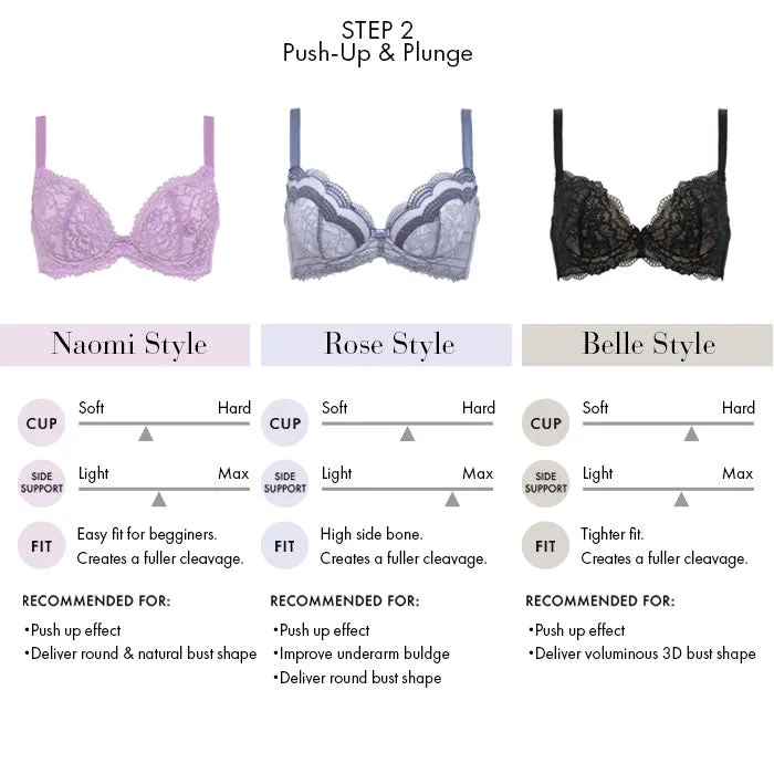 Belle Push-Up Plunge Bra 24A2