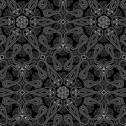Botanica - Medallion Charcoal
