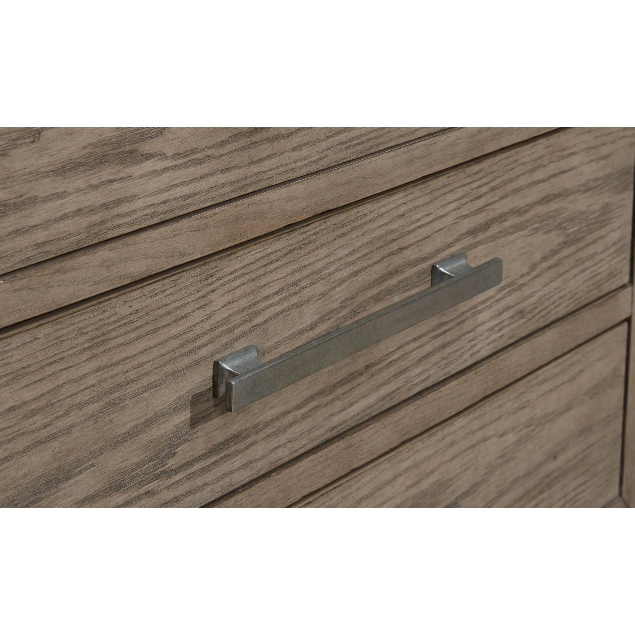 Chrestner Dresser and Mirror - Gray