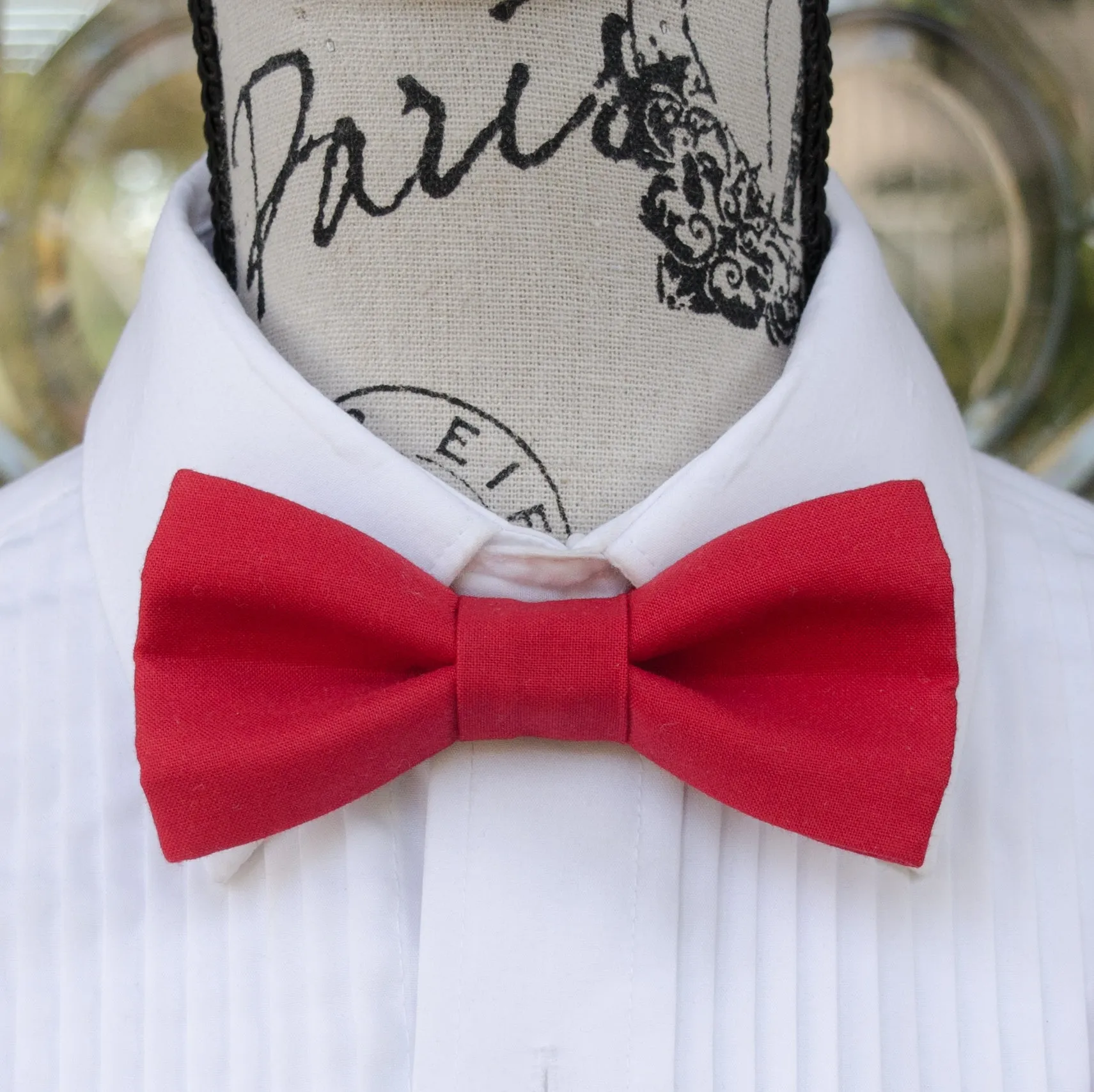 Christmas Red Bow Tie (16)