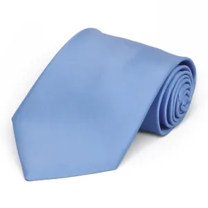 Cornflower Premium Solid Color Necktie