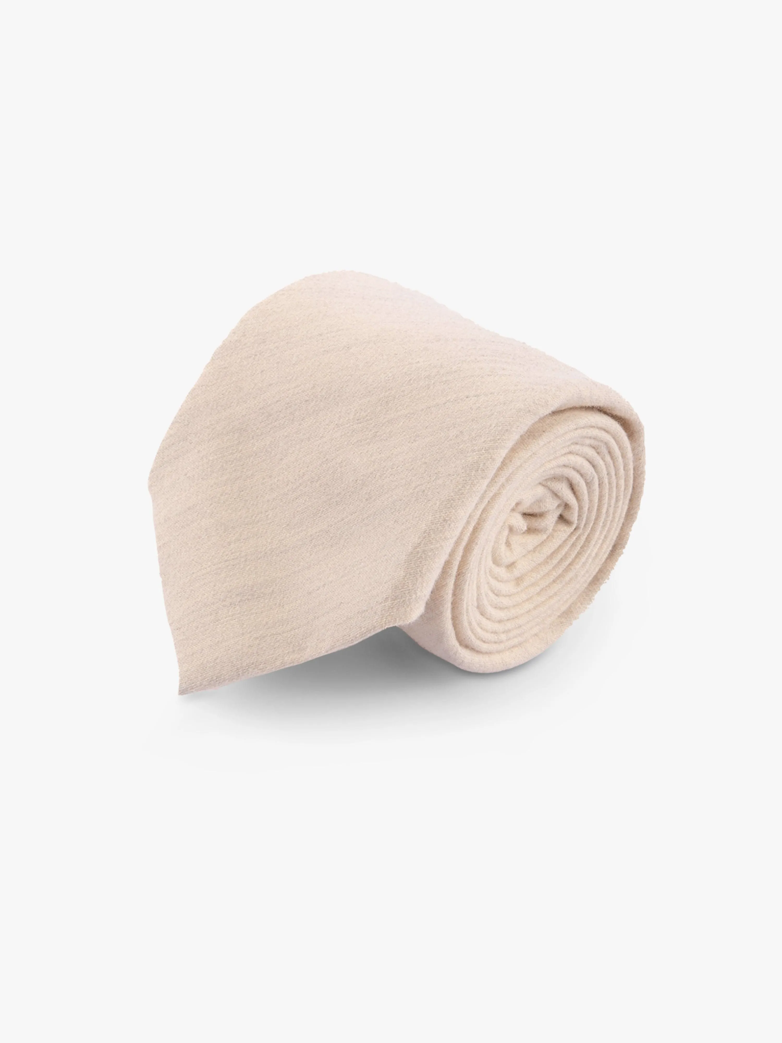 Cream Beige Tie