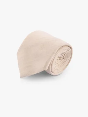 Cream Beige Tie