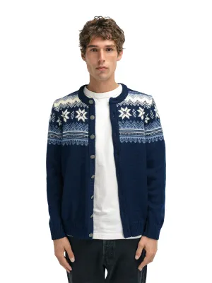Dale of Norway - Veafjord Men's Jacket - Navy Blueshadow Cream