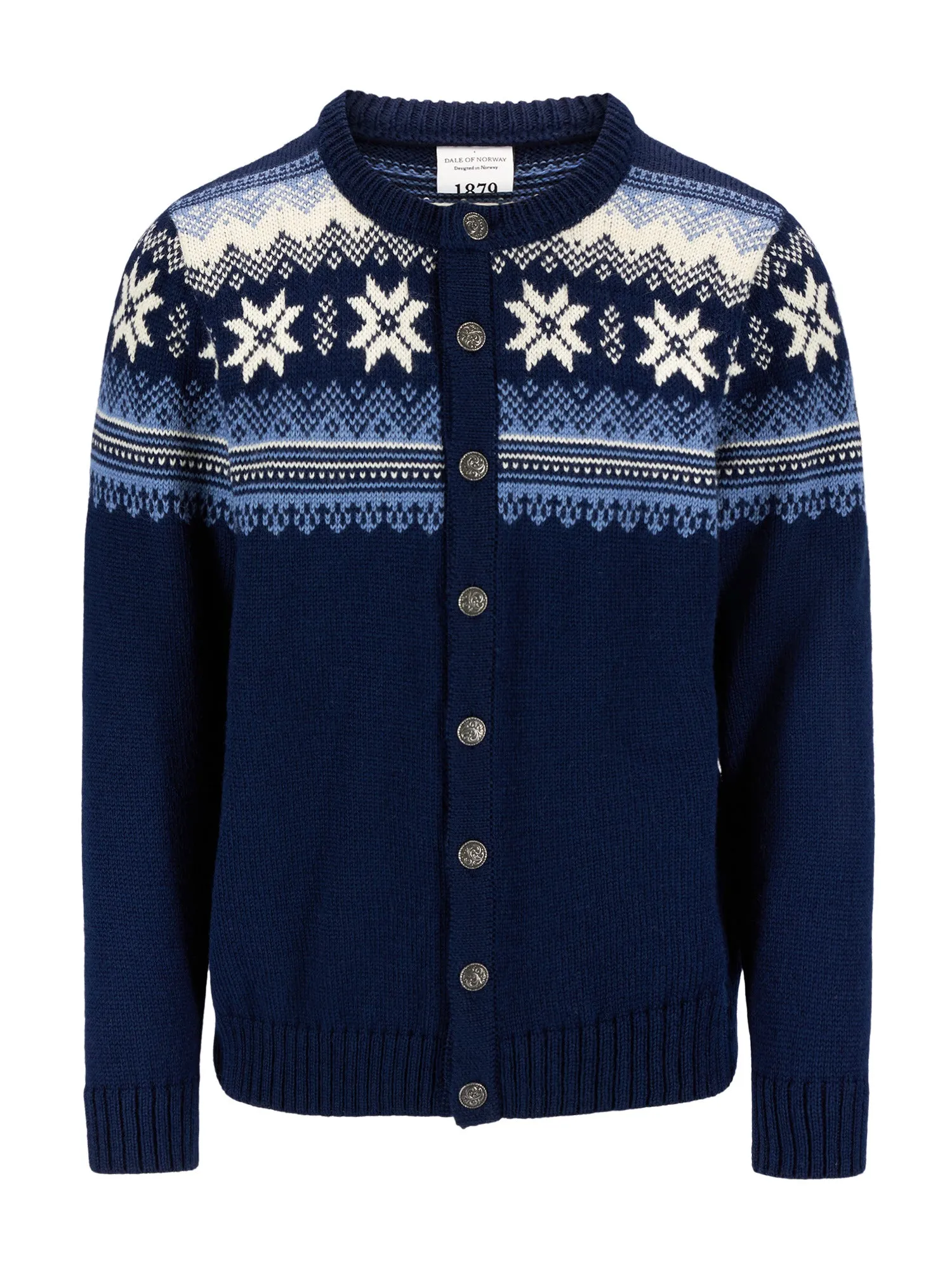 Dale of Norway - Veafjord Men's Jacket - Navy Blueshadow Cream