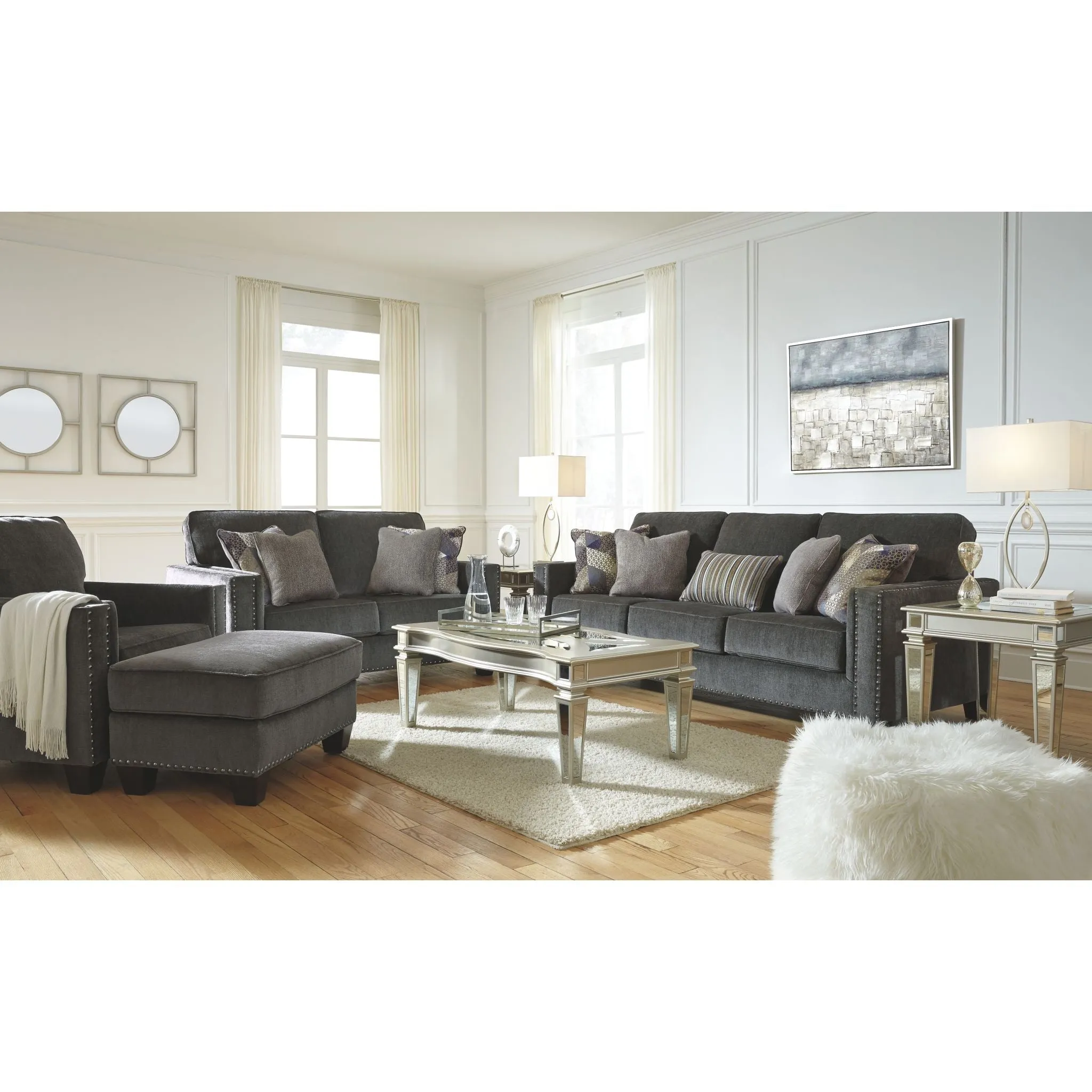 Dilanger Sofa - Smoke