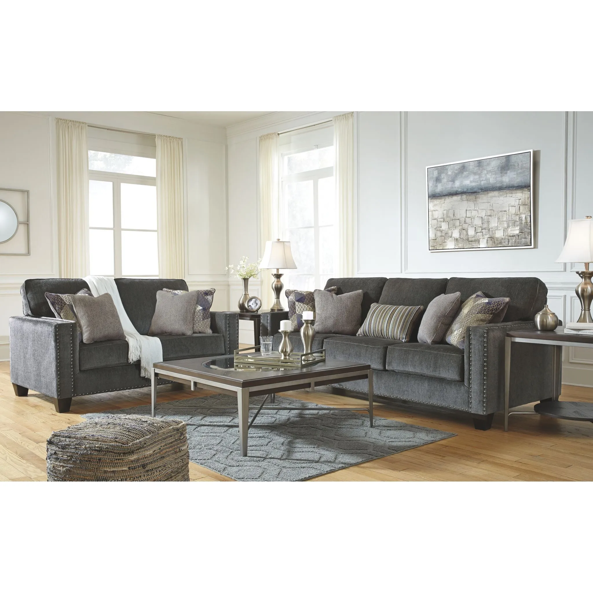 Dilanger Sofa - Smoke