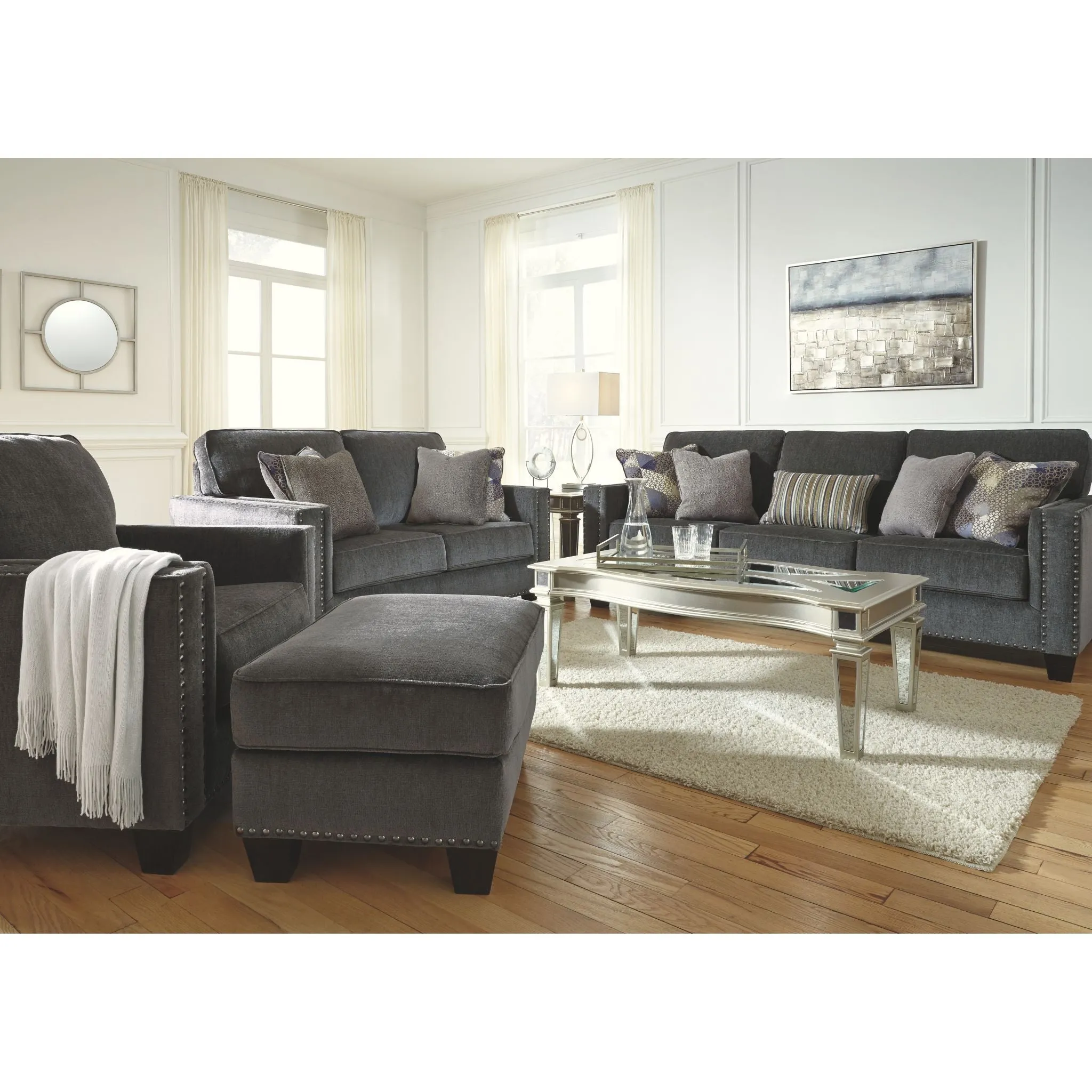 Dilanger Sofa - Smoke