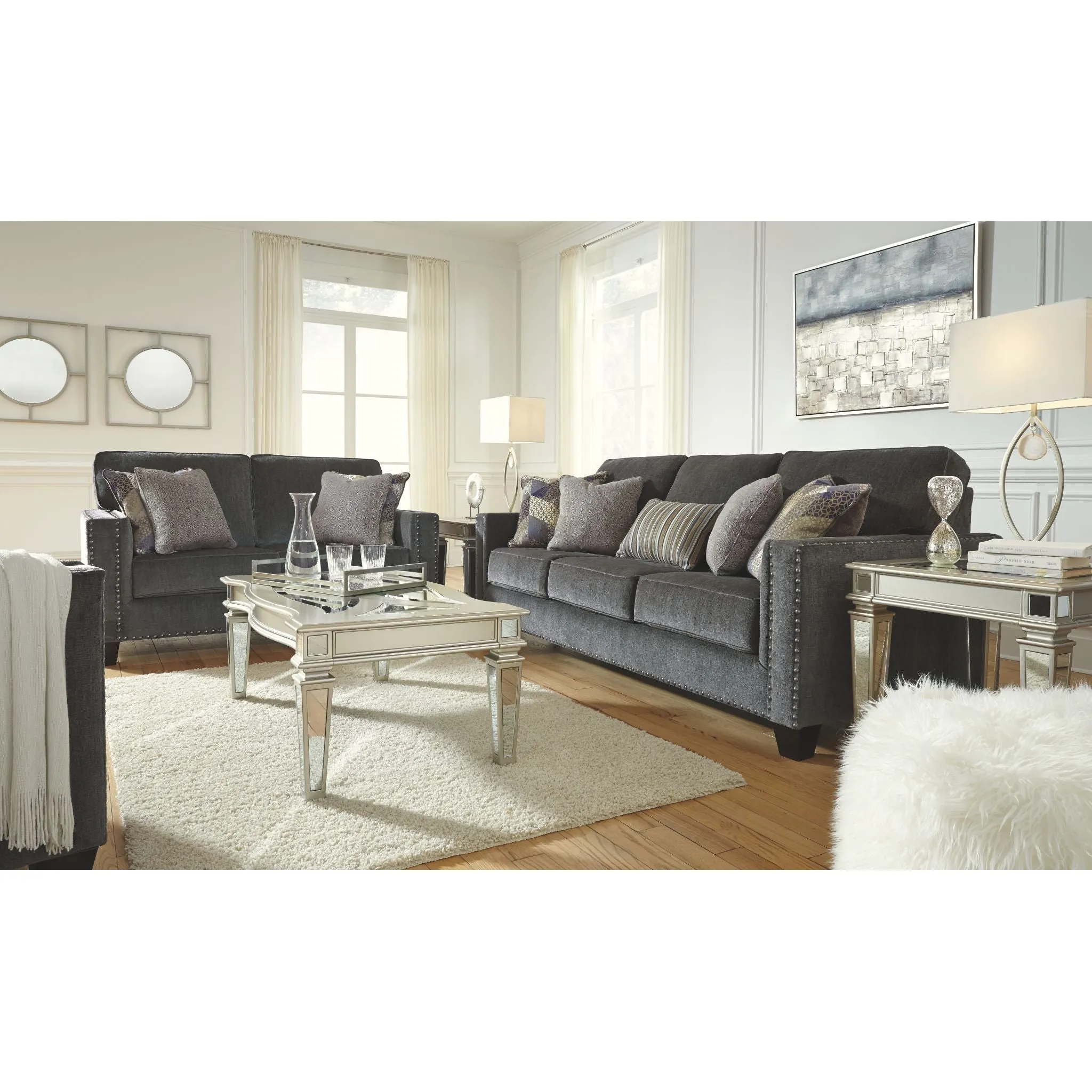 Dilanger Sofa - Smoke