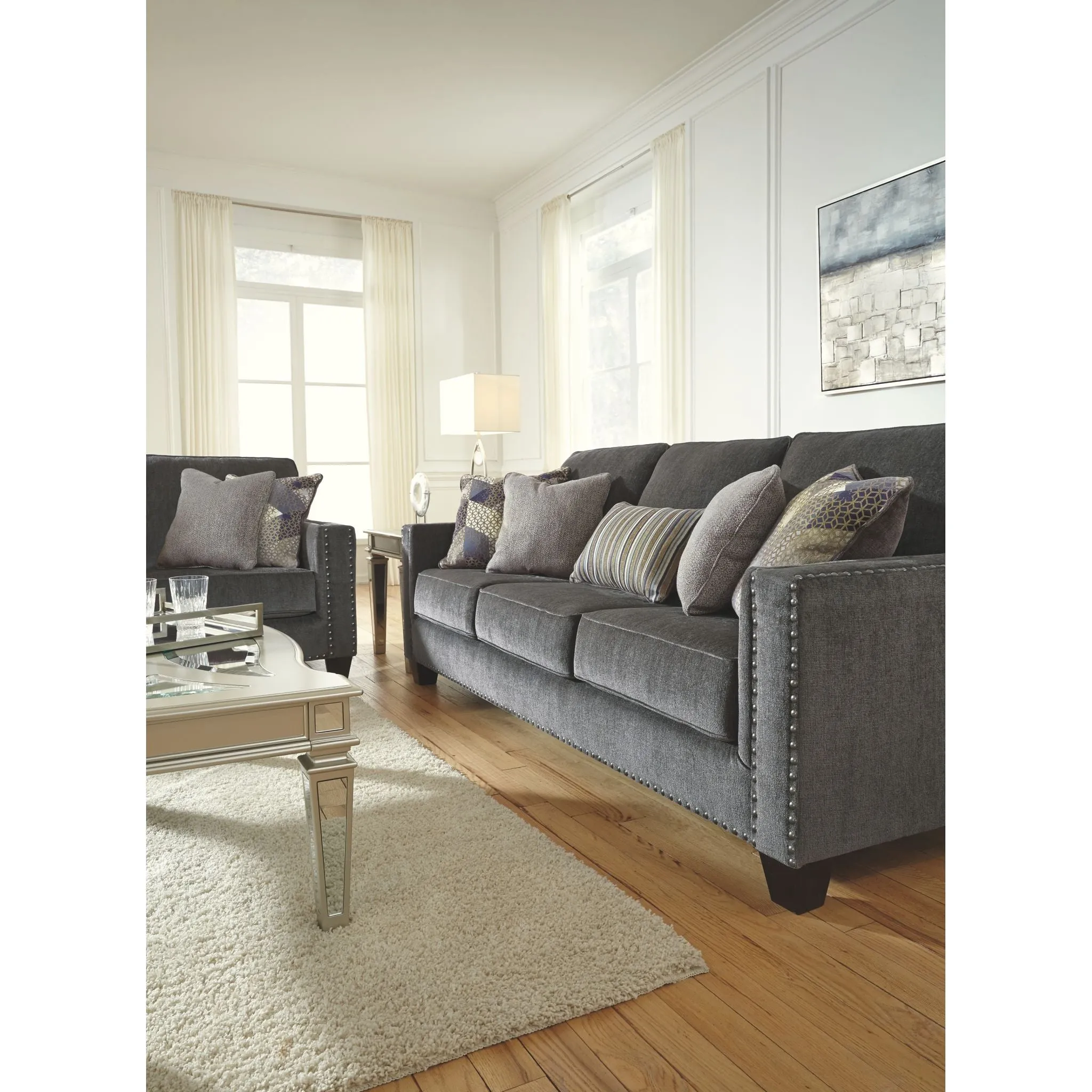 Dilanger Sofa - Smoke
