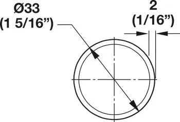 Elite 7ft 10in 1-5-16" Diameter Rod, Satin Nickel finish