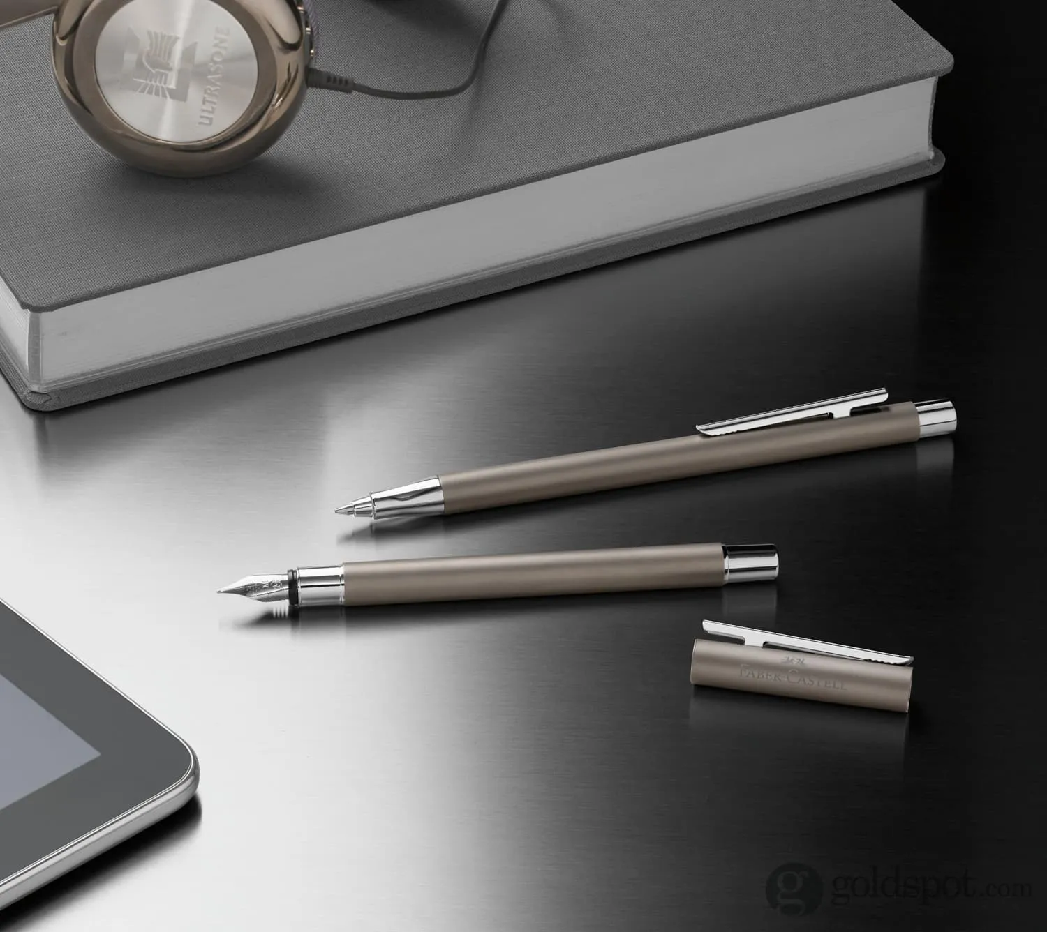 Faber-Castell Design Neo Slim Rollerball Pen in Stainless Steel Matte