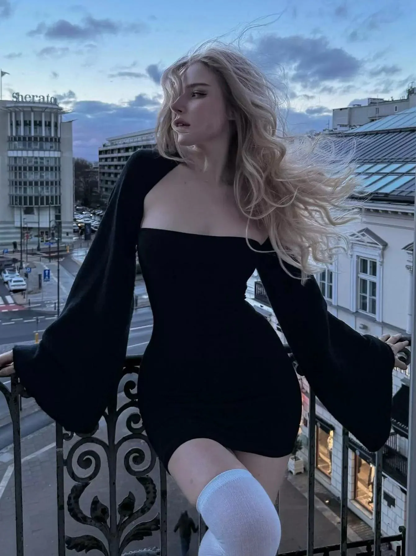 Flytonn-Christmas Outfits New Year's Eve Dress Night Out Club Dresses cute winter outfits Stefania Two Piece Dress