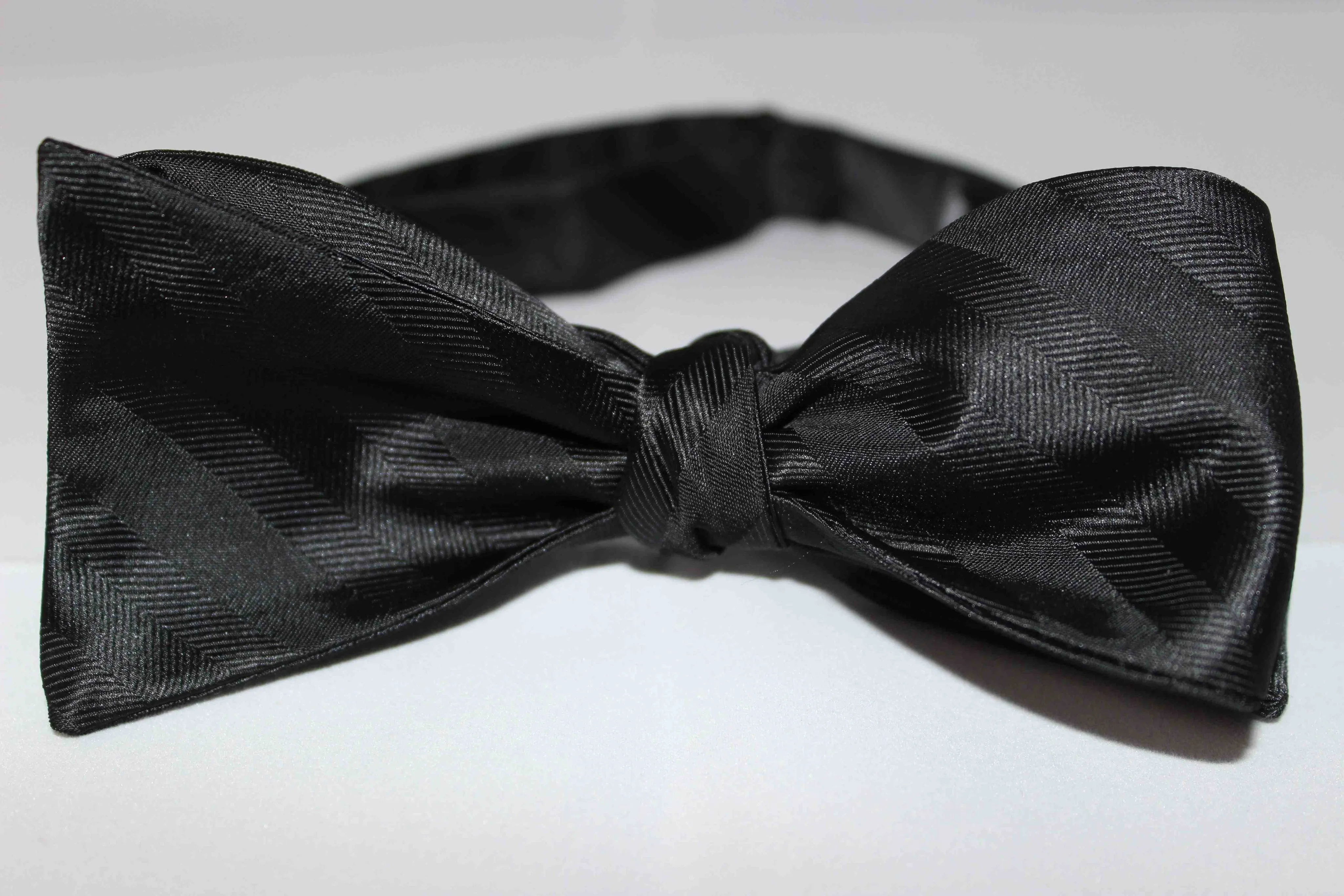 Formal - Black on Black Stripes