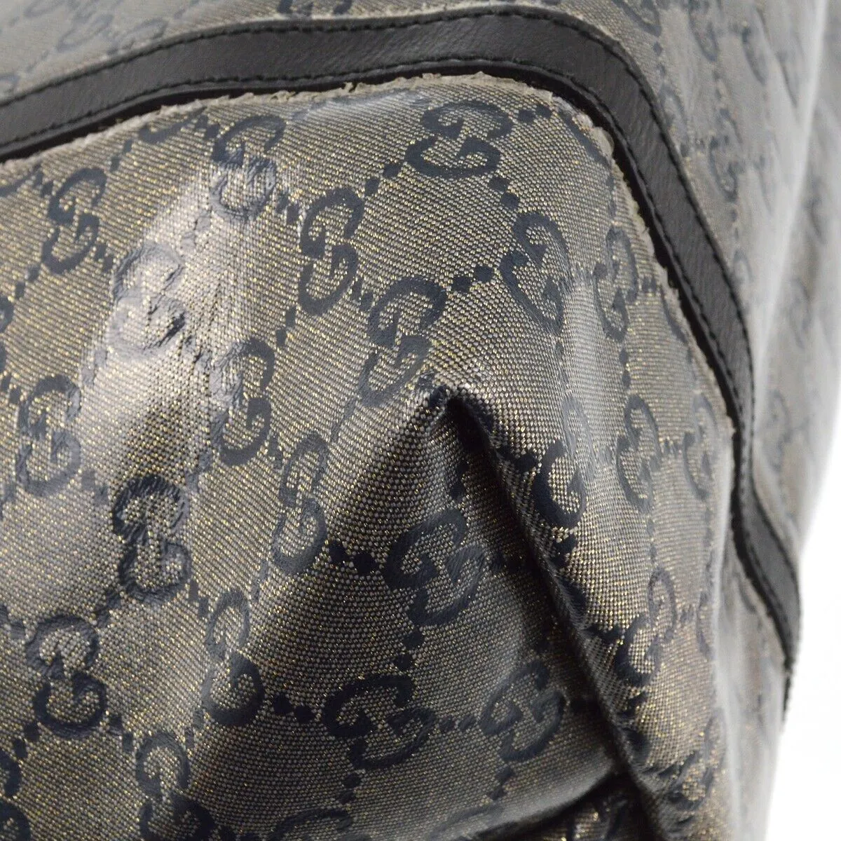 Gucci Gray Gg Tote Handbag