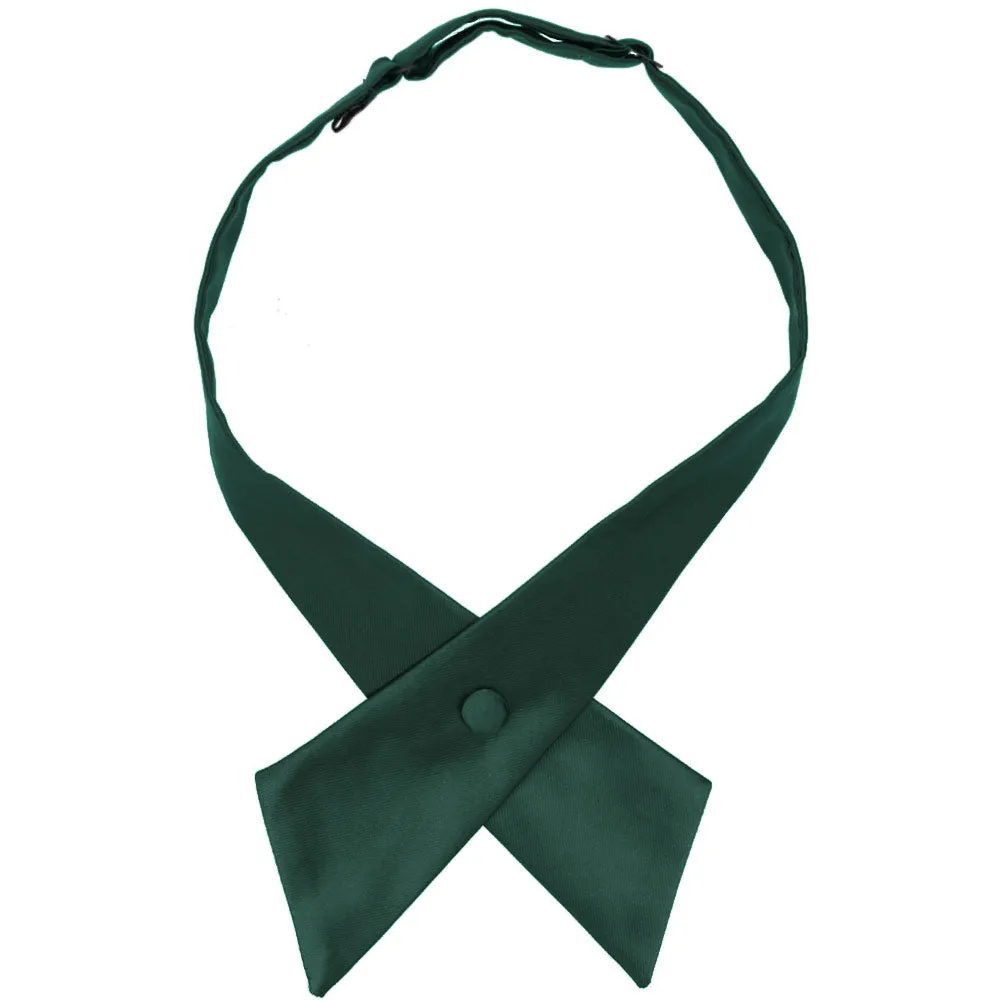 Hunter Green Crossover Tie