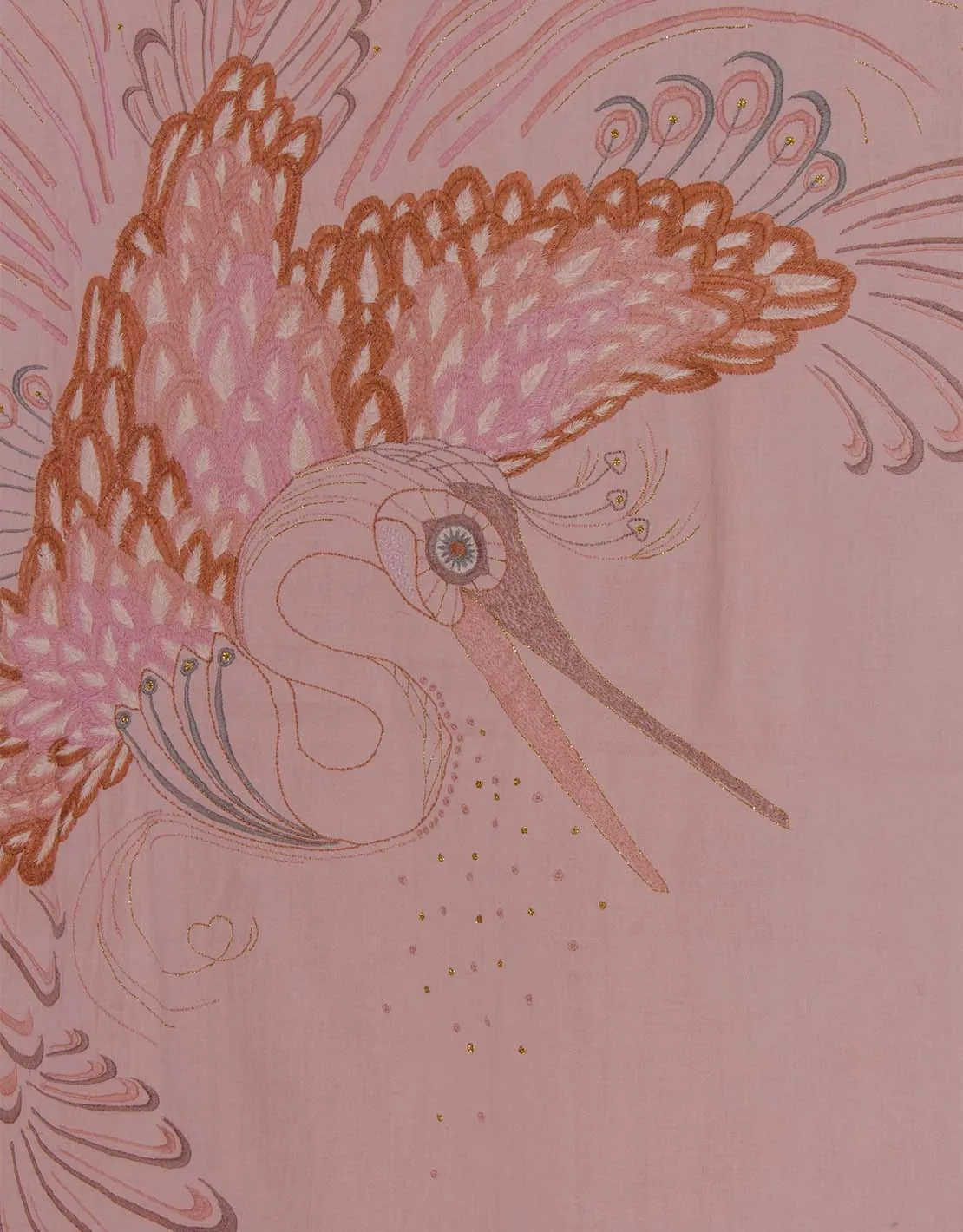 Kama Birthcloth stork