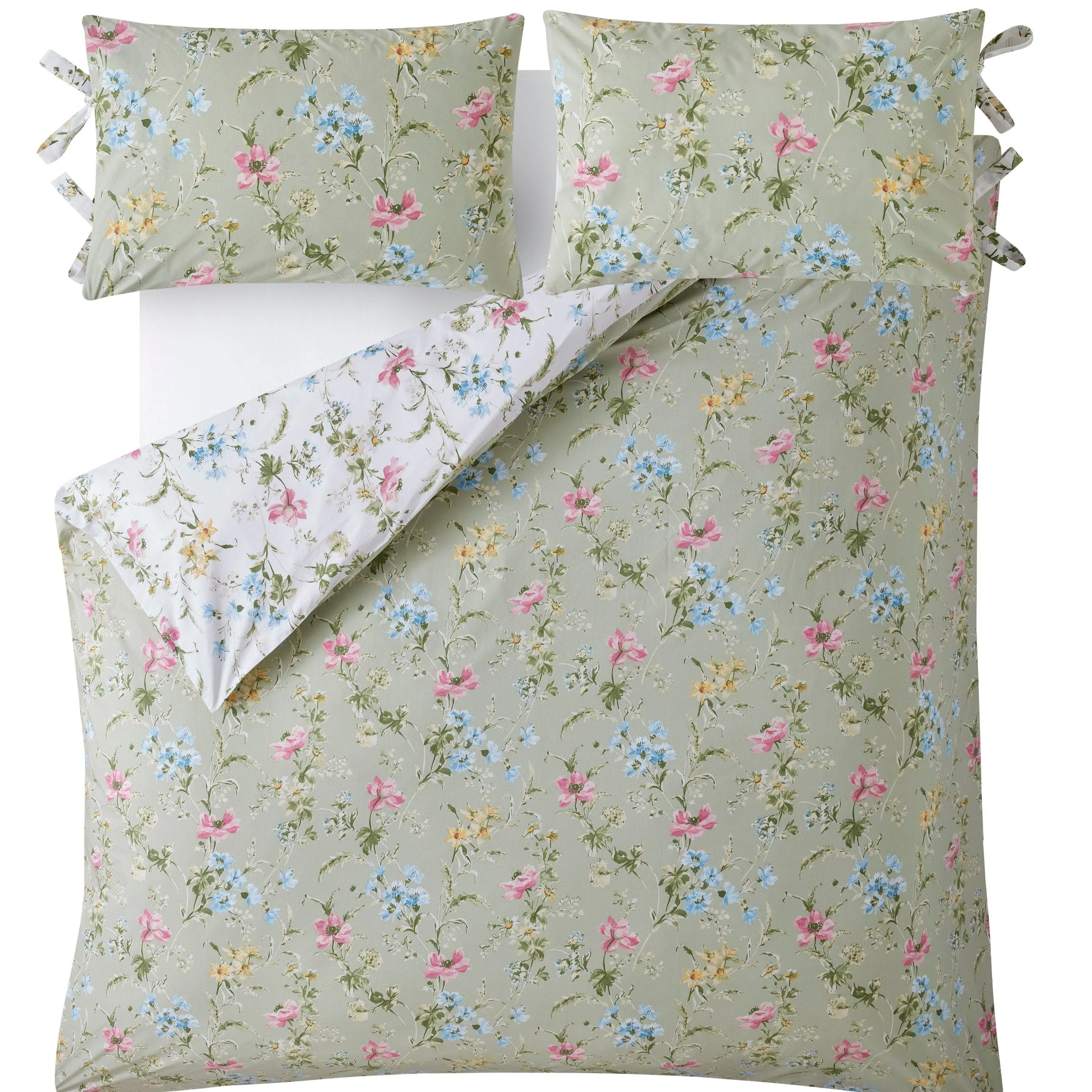 Laura Ashley Poppy Meadow Single Duvet Cover Set