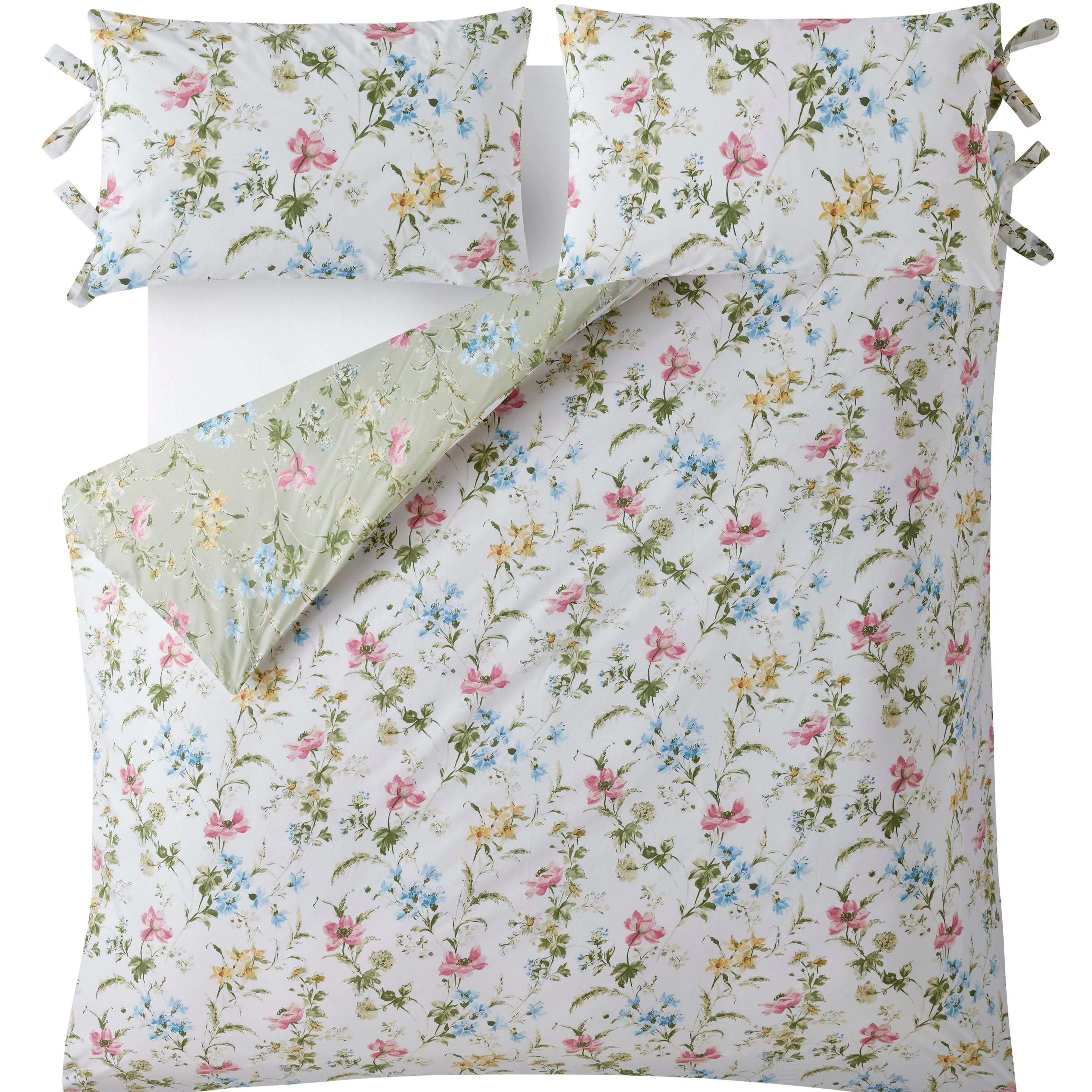 Laura Ashley Poppy Meadow Single Duvet Cover Set