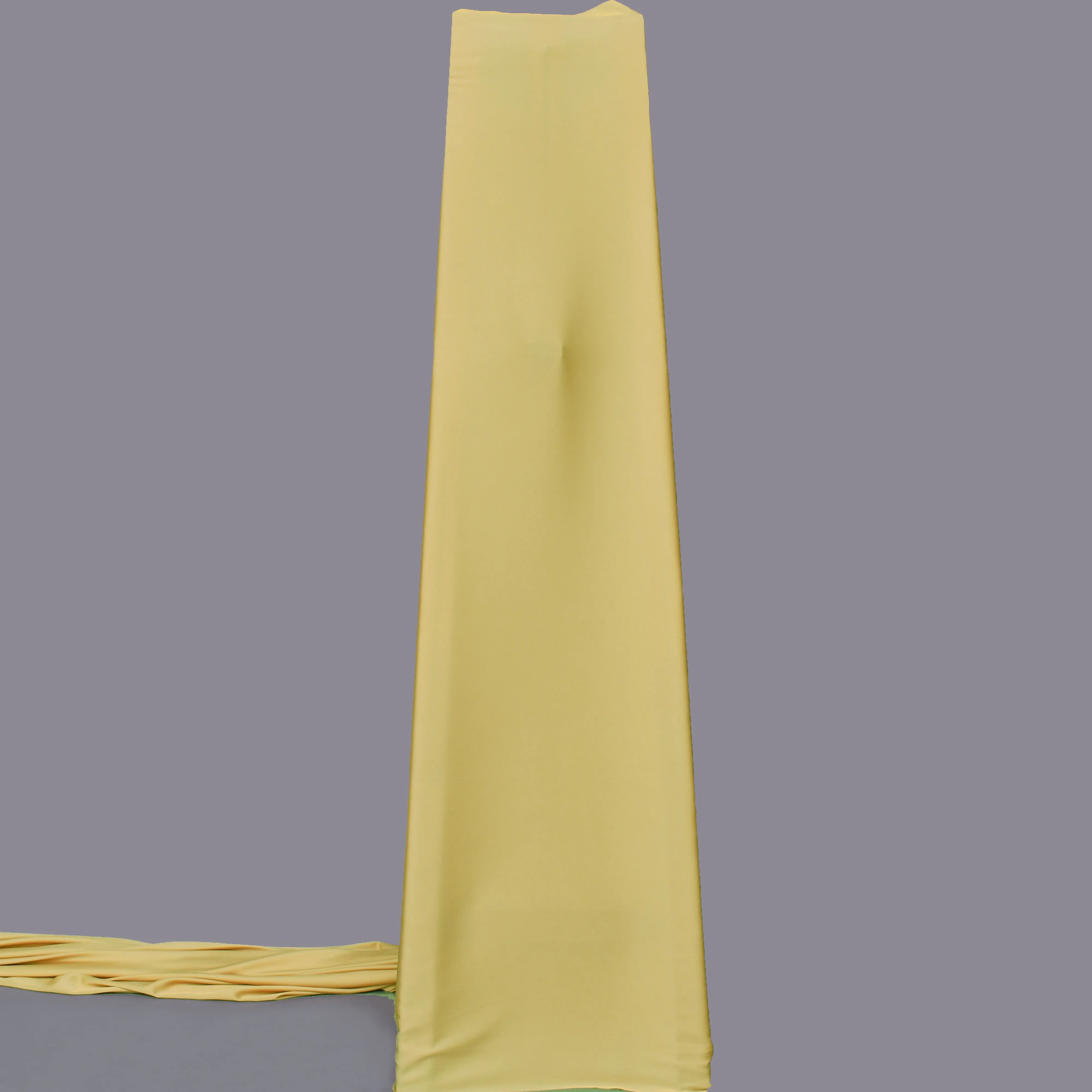 Light Beige Color Armani Satin Fabric