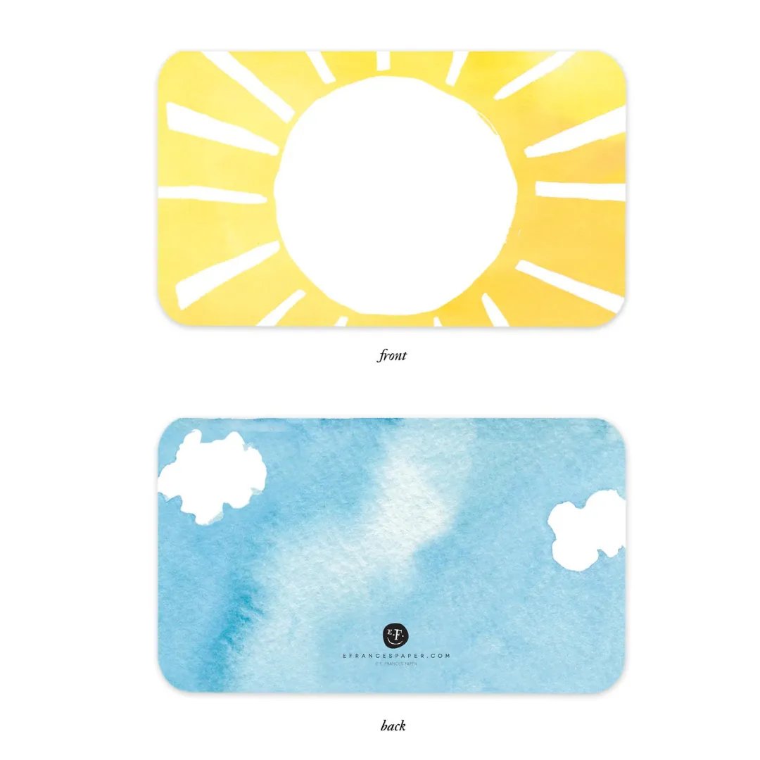 Little Notes Notecards - Sunny Styles