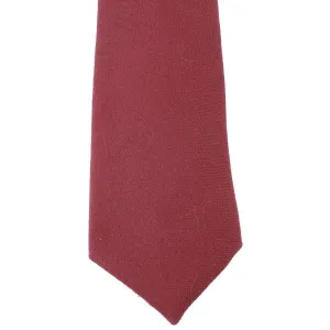 Locharron of Scotland Crofter Wool Tie - Maroon