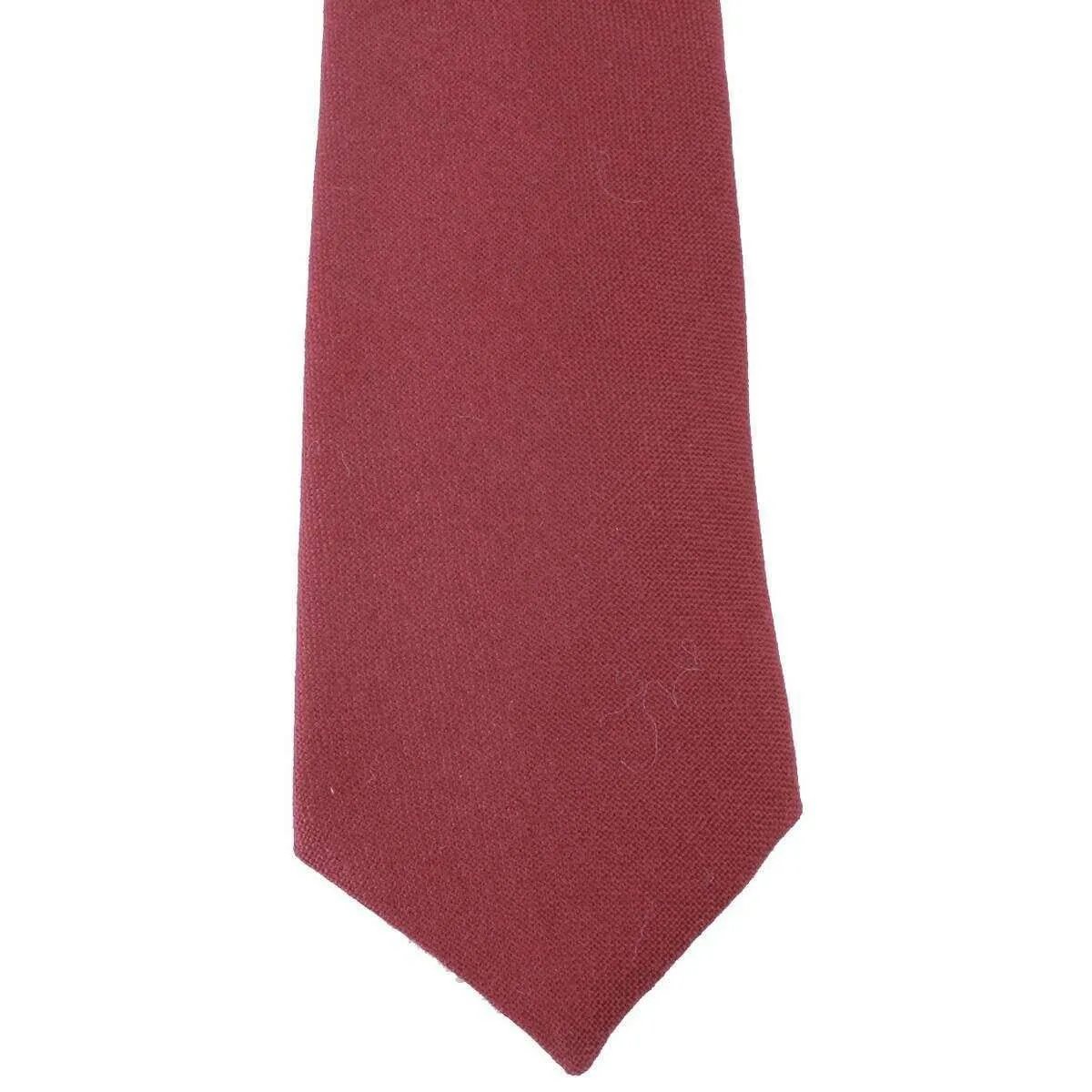 Locharron of Scotland Crofter Wool Tie - Maroon