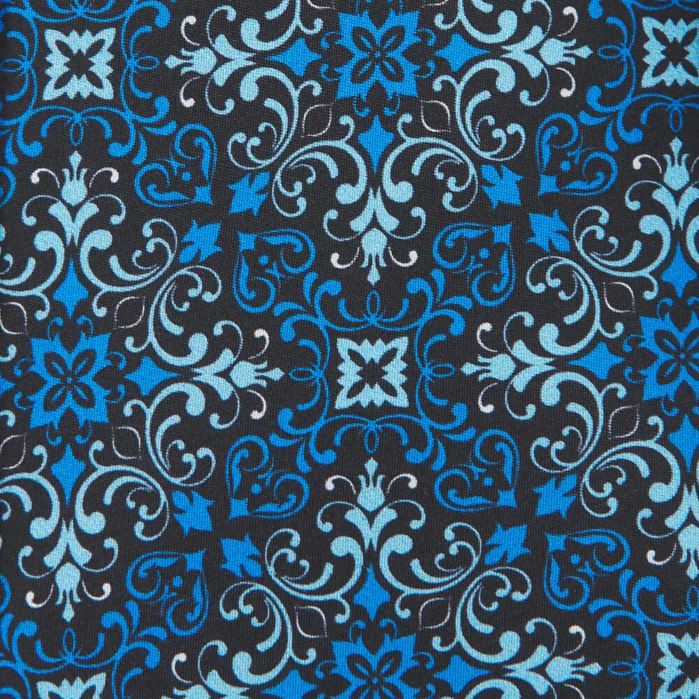Lorenzo the Magnificent Blue Duchesse Silk Tie