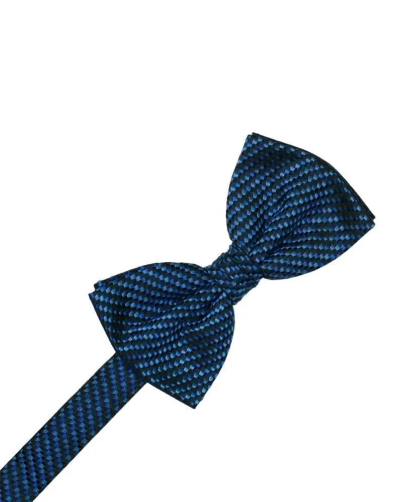 Mandarin Venetian Pin Dot Bow Tie