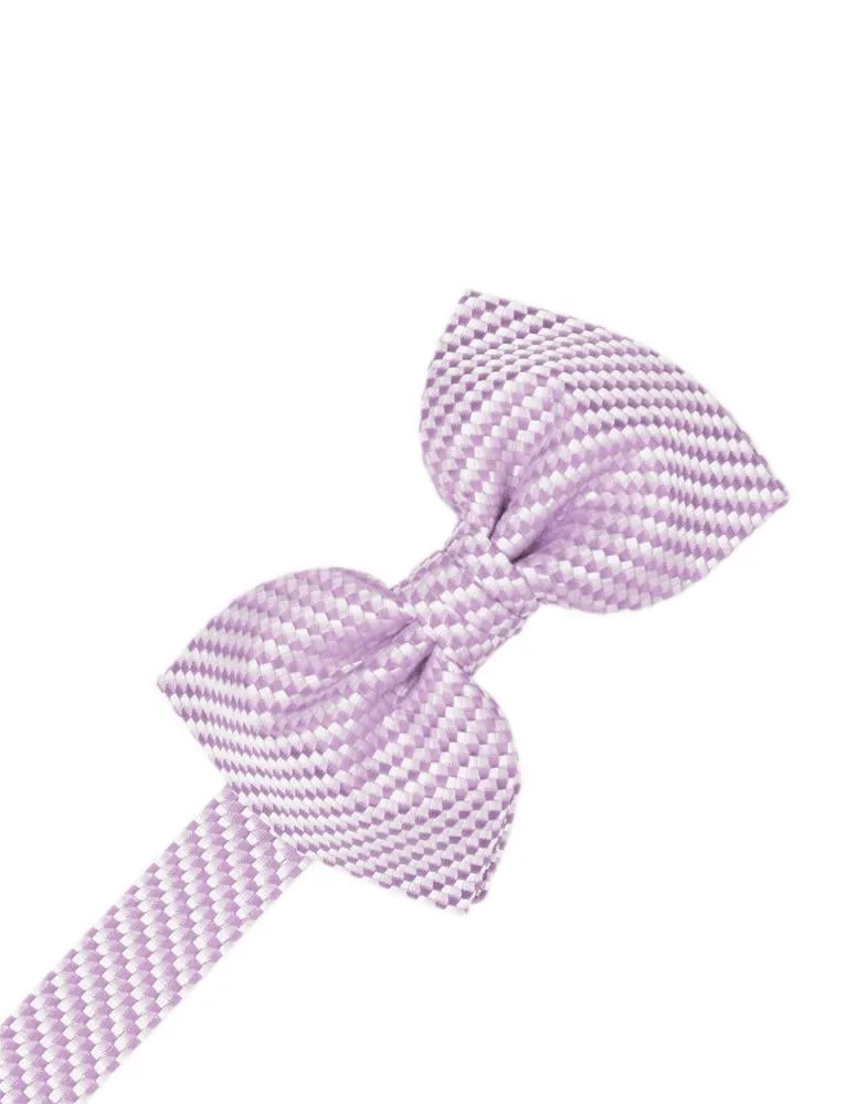 Mandarin Venetian Pin Dot Bow Tie