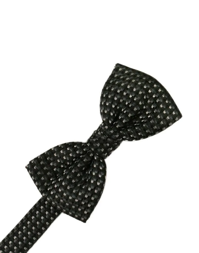 Mandarin Venetian Pin Dot Bow Tie