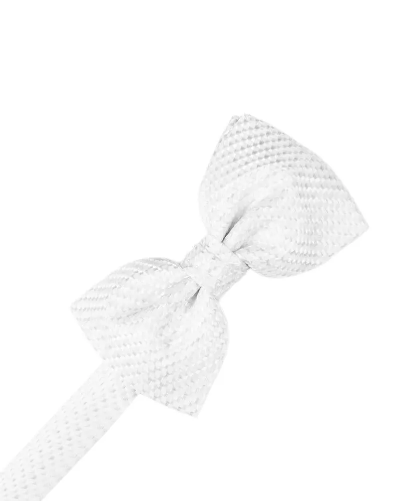 Mandarin Venetian Pin Dot Bow Tie