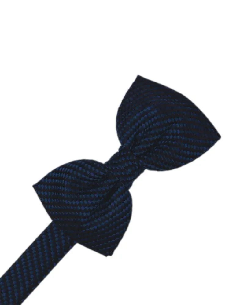Mandarin Venetian Pin Dot Bow Tie