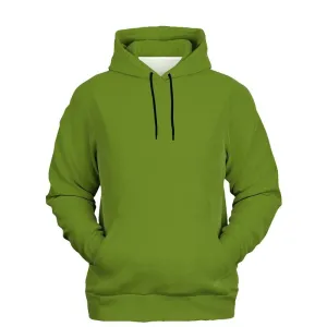 Medium Warm Green Hoodie | Unisex | with PLUS sizes | C38M0Y100K45
