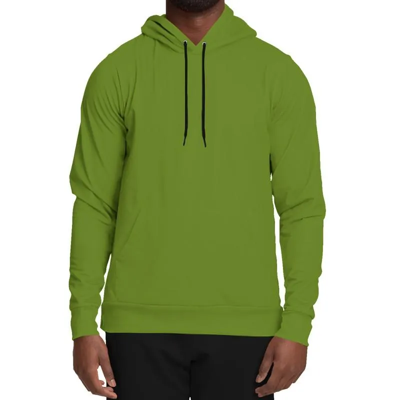 Medium Warm Green Hoodie | Unisex | with PLUS sizes | C38M0Y100K45