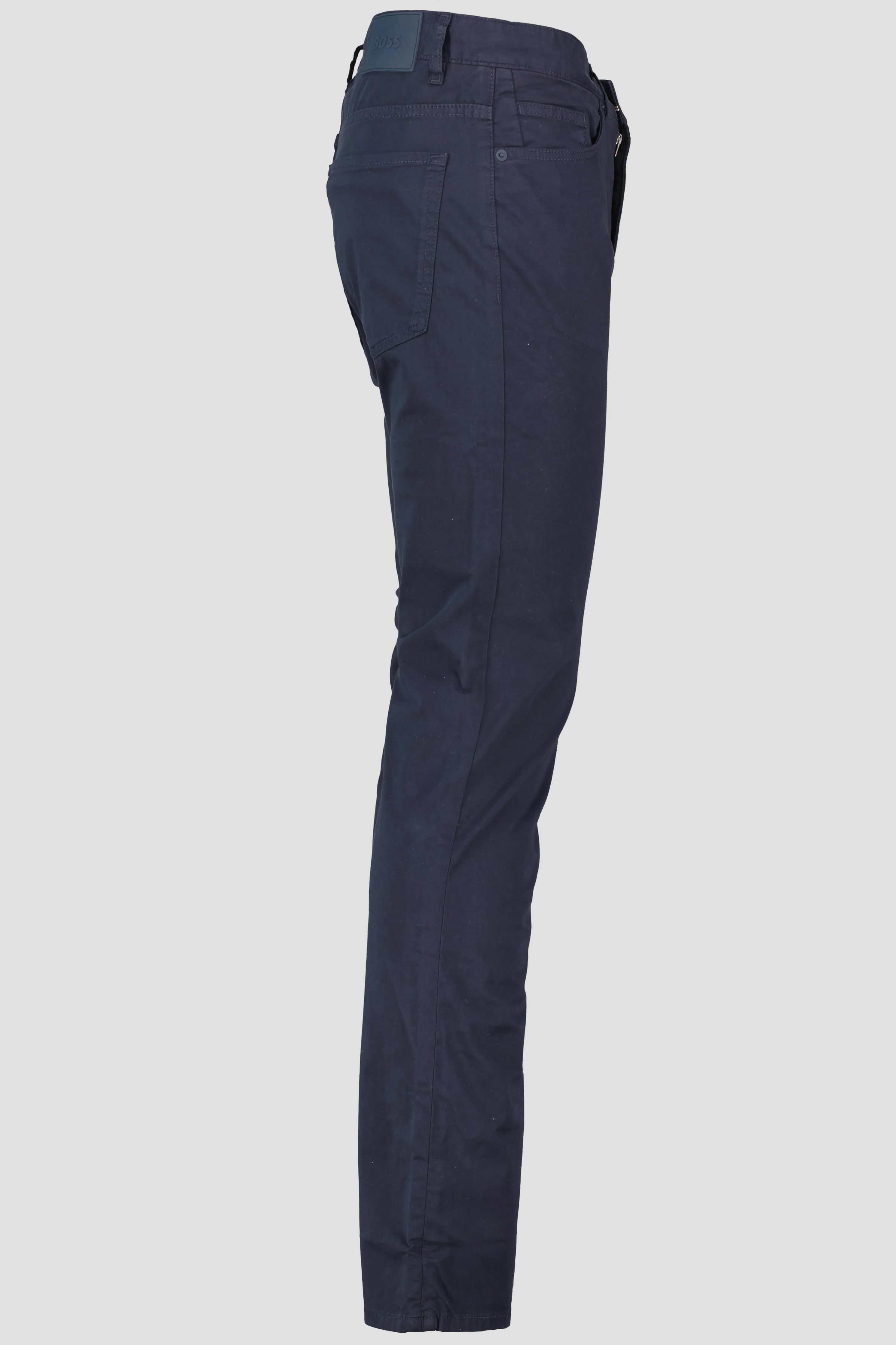 Men's BOSS Black Delaware3-1-20 Dark Blue Slim Fit Jeans