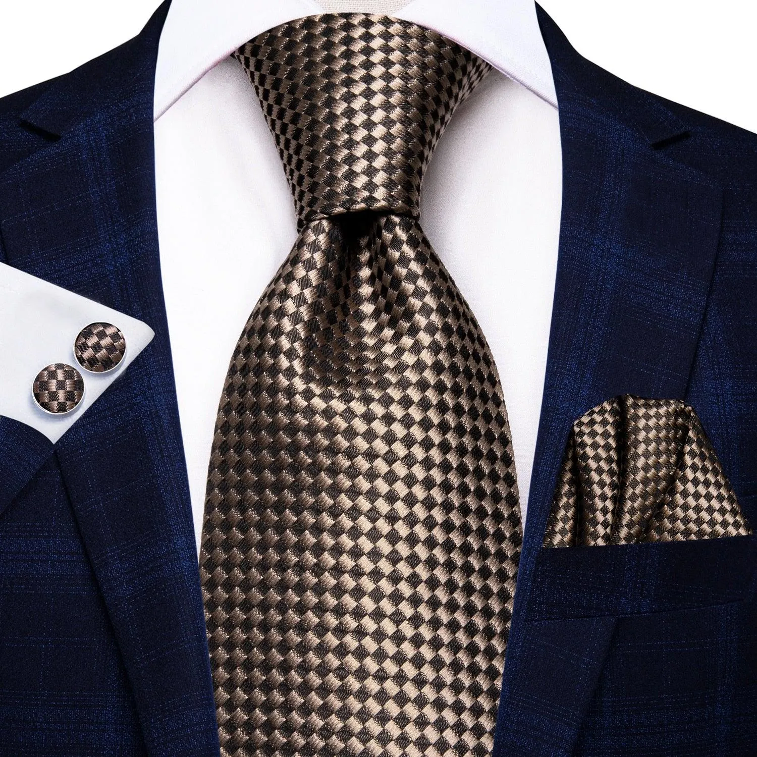 Mens Formal Luxury Wedding Neckties Gravatas 100% Silk