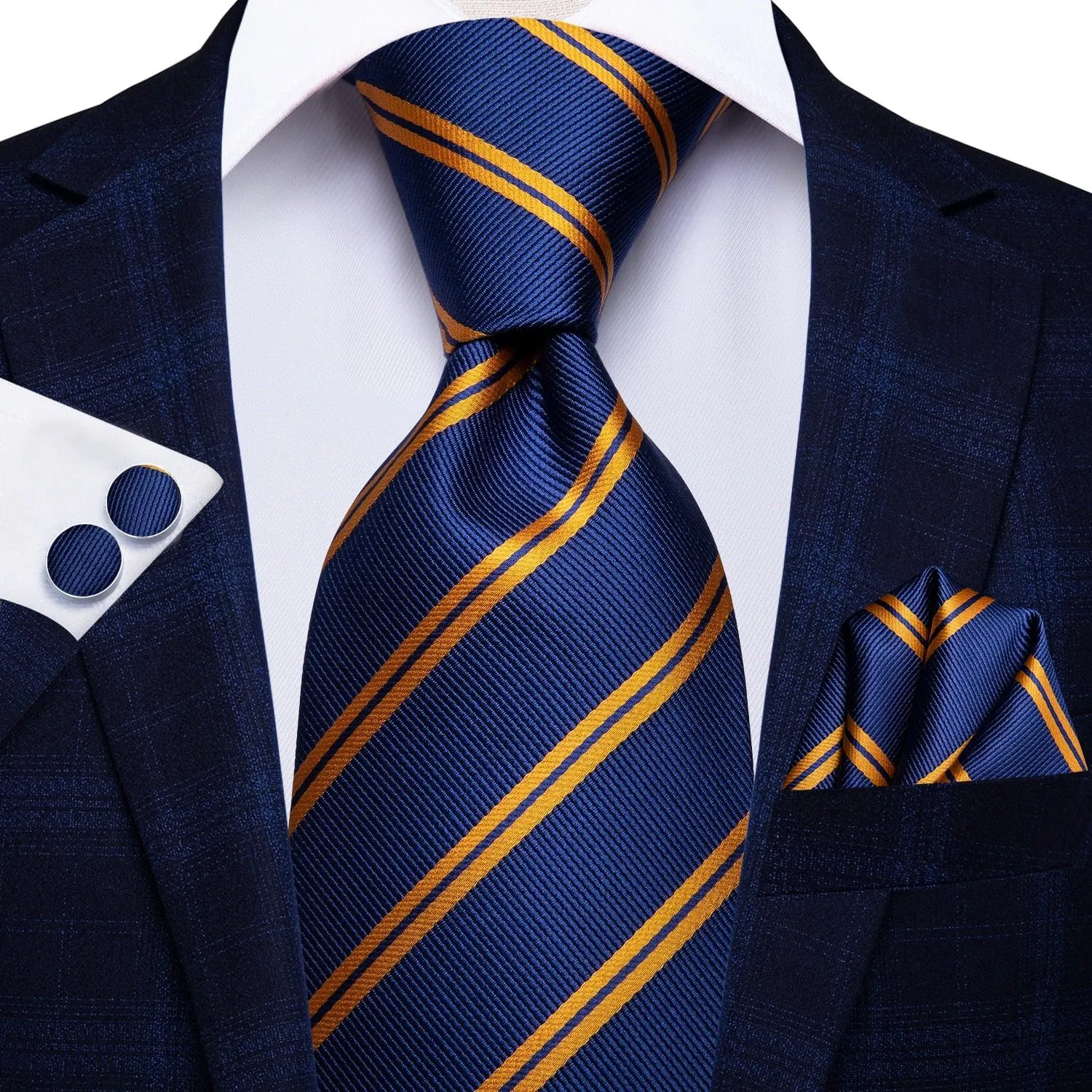 Mens Formal Luxury Wedding Neckties Gravatas 100% Silk