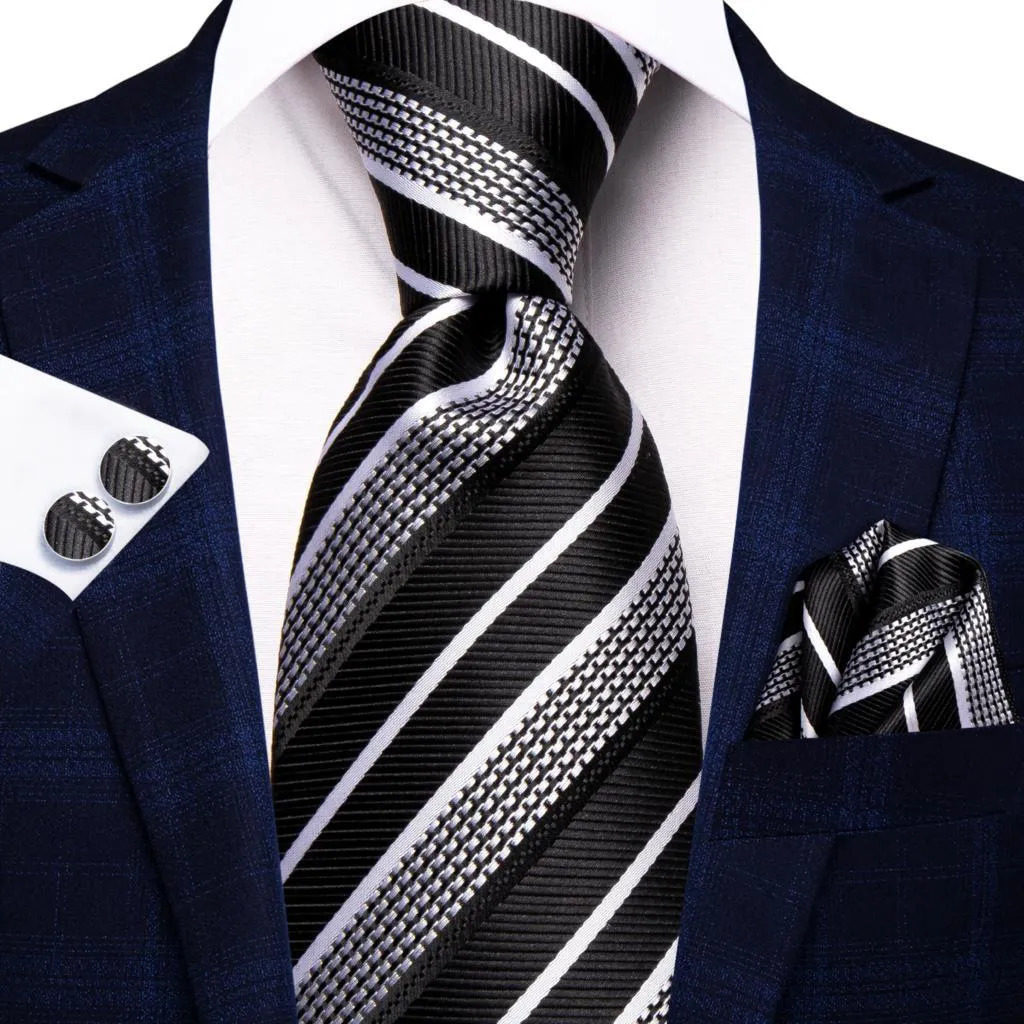 Mens Formal Luxury Wedding Neckties Gravatas 100% Silk