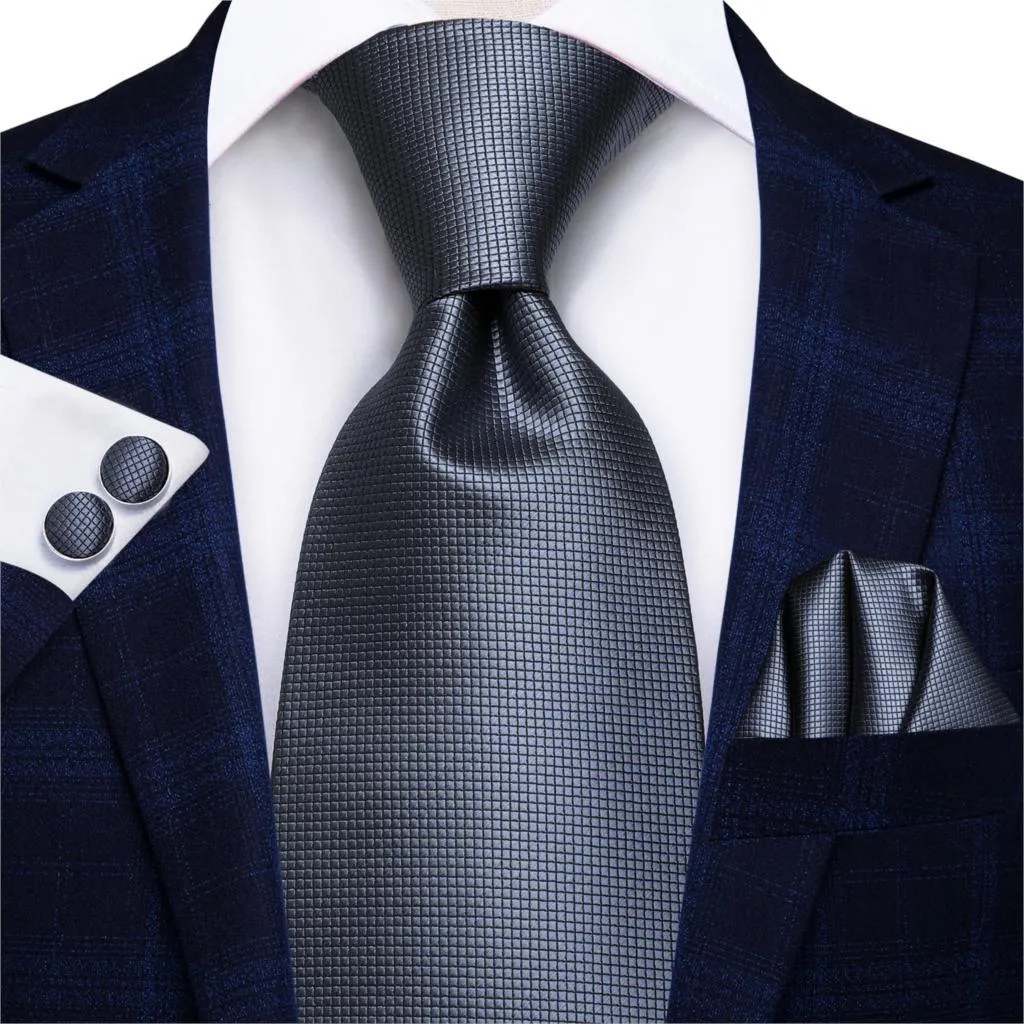 Mens Formal Luxury Wedding Neckties Gravatas 100% Silk