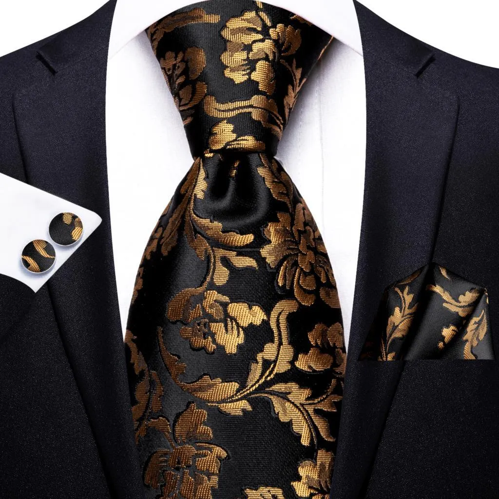 Mens Formal Luxury Wedding Neckties Gravatas 100% Silk
