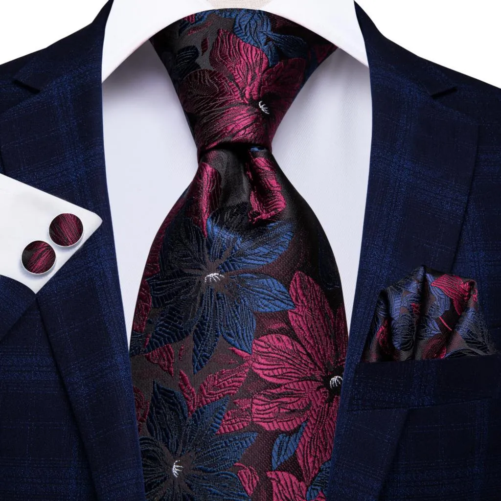 Mens Formal Luxury Wedding Neckties Gravatas 100% Silk