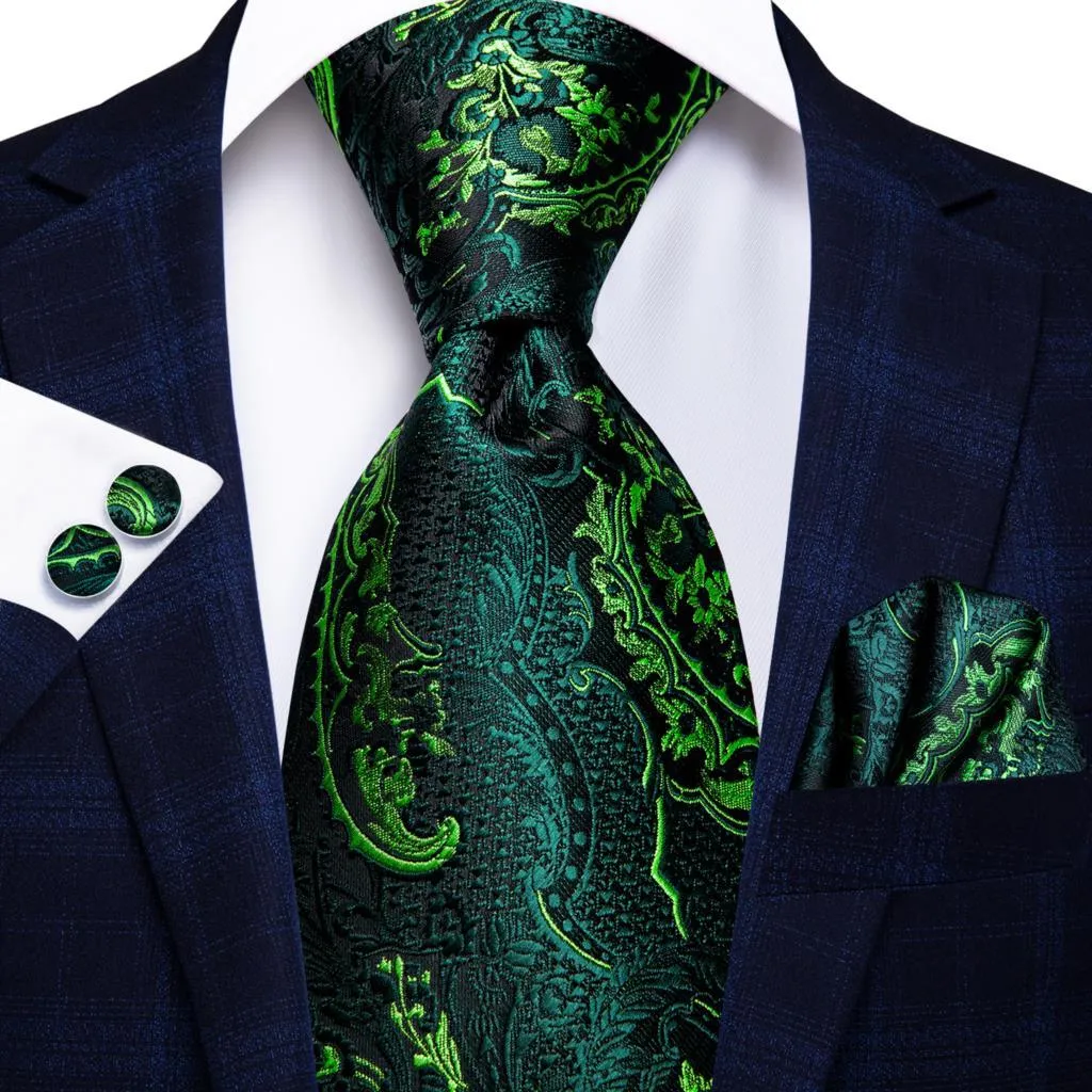 Mens Formal Luxury Wedding Neckties Gravatas 100% Silk