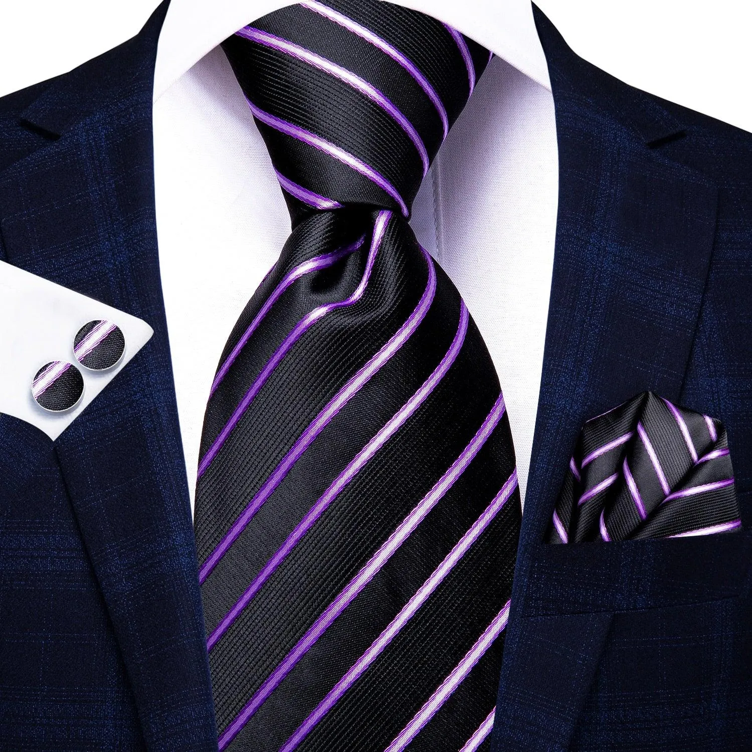 Mens Formal Luxury Wedding Neckties Gravatas 100% Silk