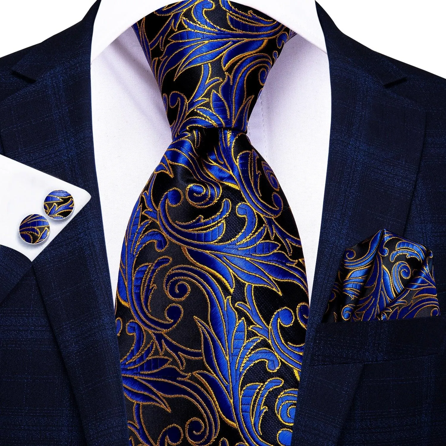 Mens Formal Luxury Wedding Neckties Gravatas 100% Silk