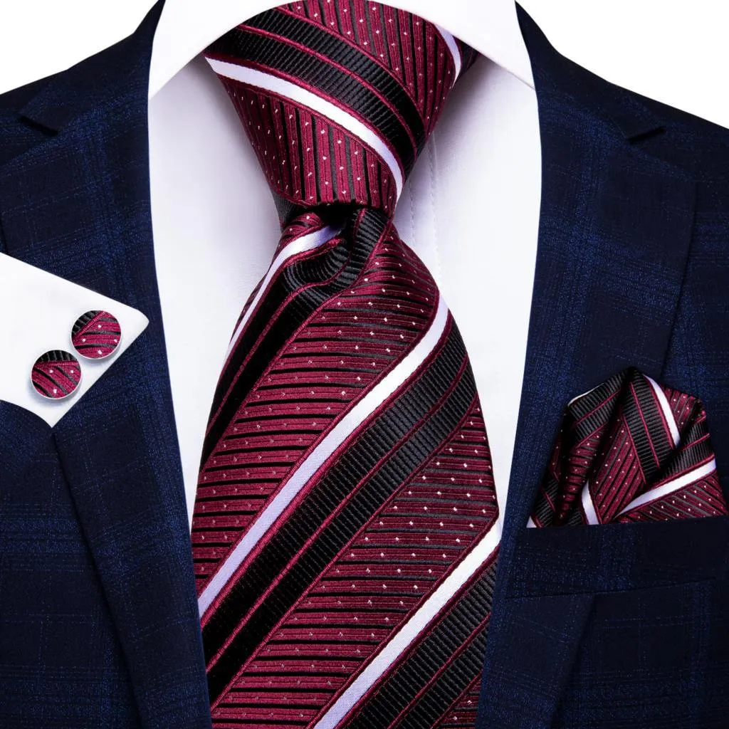 Mens Formal Luxury Wedding Neckties Gravatas 100% Silk