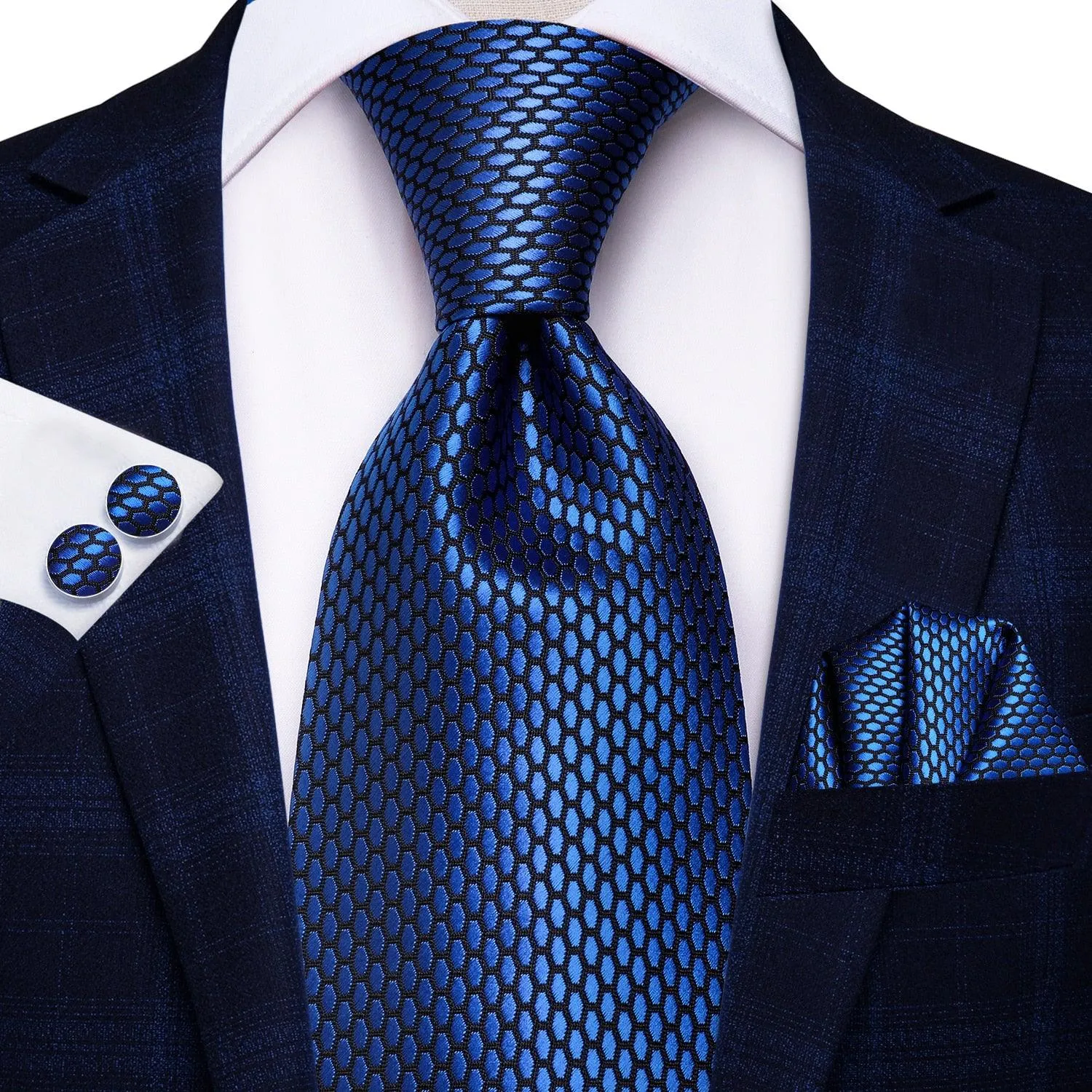 Mens Formal Luxury Wedding Neckties Gravatas 100% Silk